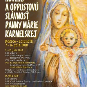 Novéna pred slávnosťou Panny Márie Karmelskej Košiciach-Lorinčíku
